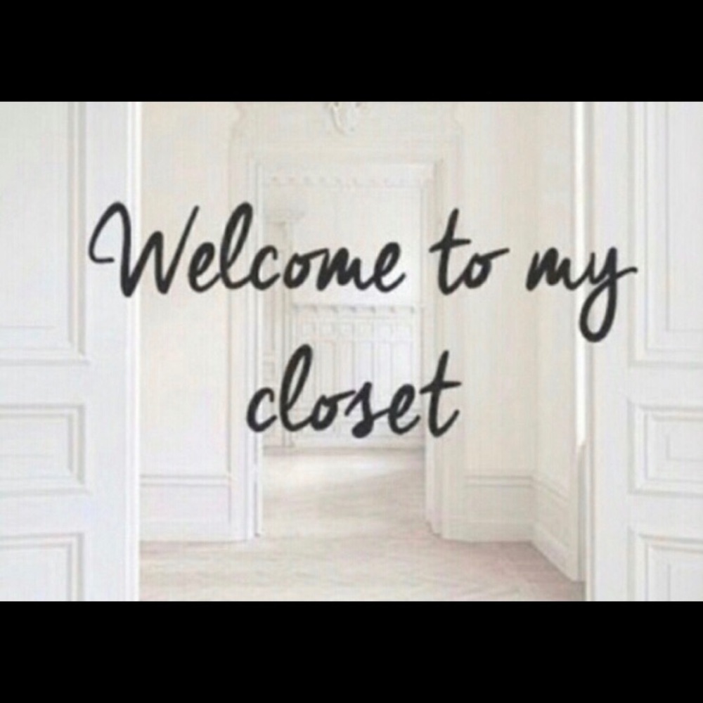 WELCOME TO MY CLOSET